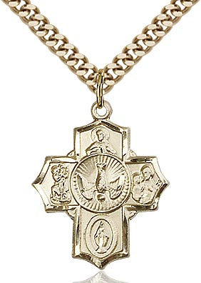 Holy Spirit Five Way Cross 2090