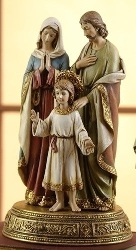 Holy Family Figure on Base