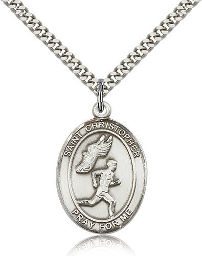 St. Christopher "Men's Track" Medal