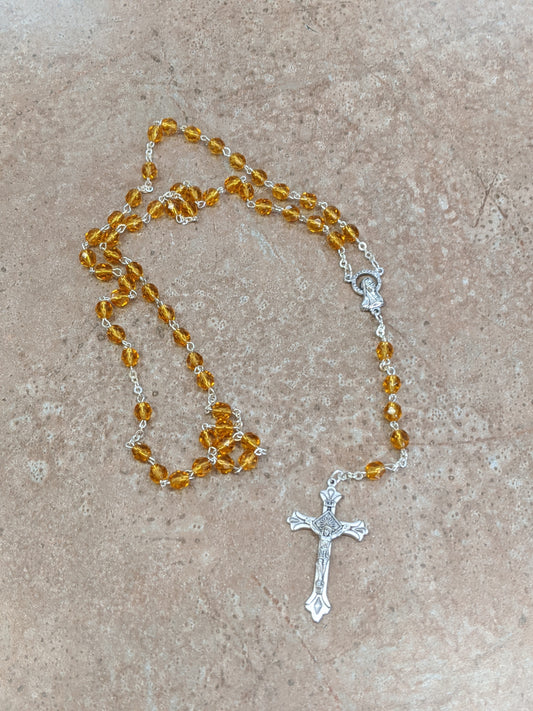 November Birthstone Rosary