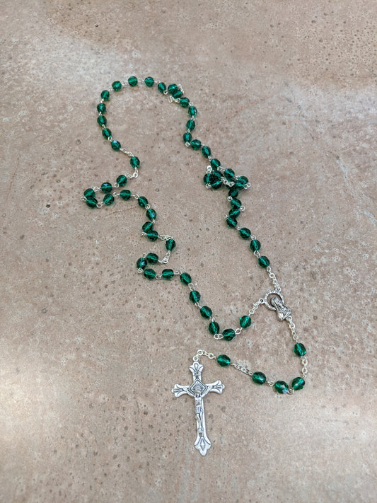 May Birthstone Rosary